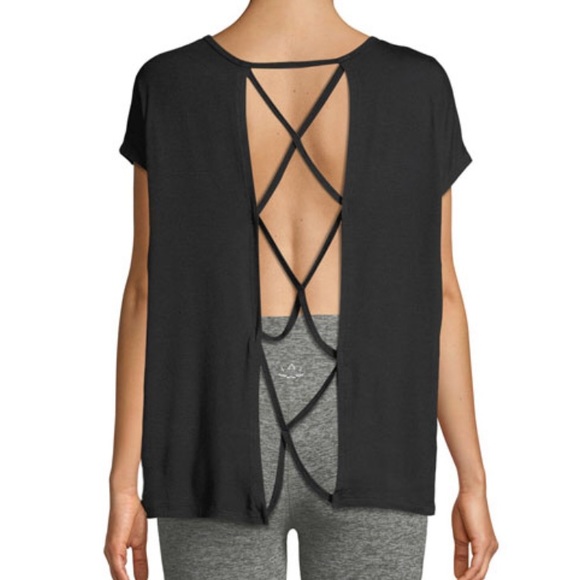 Beyond Yoga Tops - Grey Beyond Yoga Tee